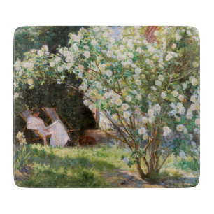 Peder Severin Kroyer - Roses Cutting Board