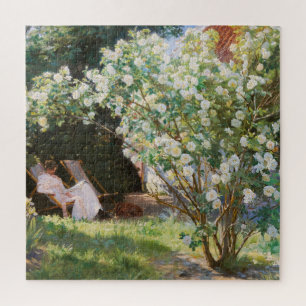 Peder Severin Kroyer - Roses Jigsaw Puzzle
