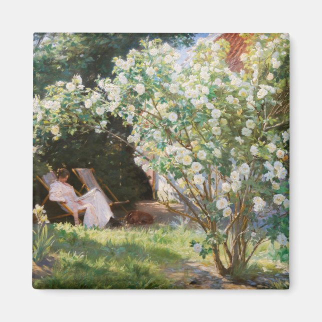 Peder Severin Kroyer - Roses Magnet (Front)