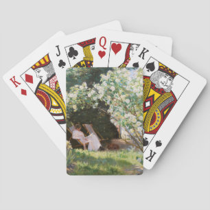 Peder Severin Kroyer - Roses Playing Cards