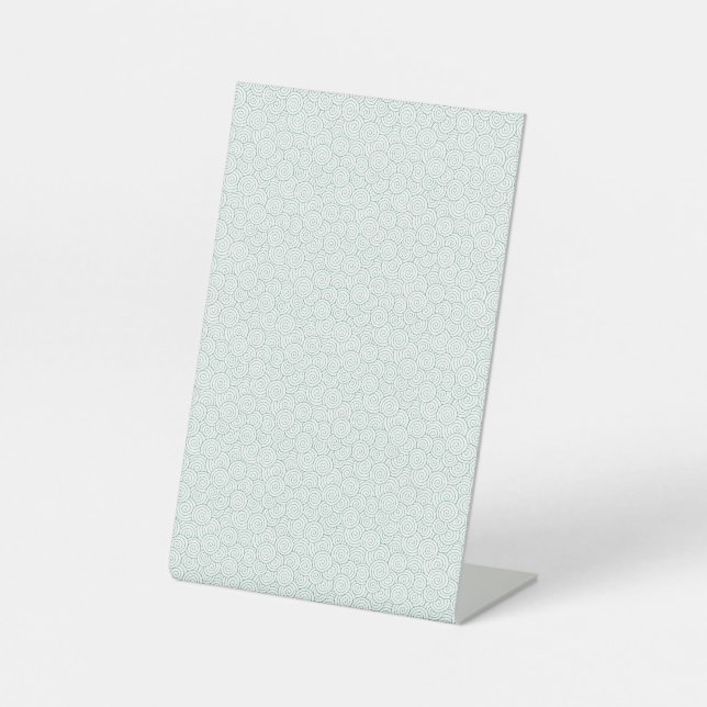 pedestal sign (Front)