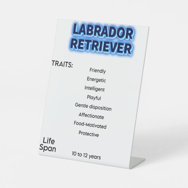 Pedestal Sign (Front)