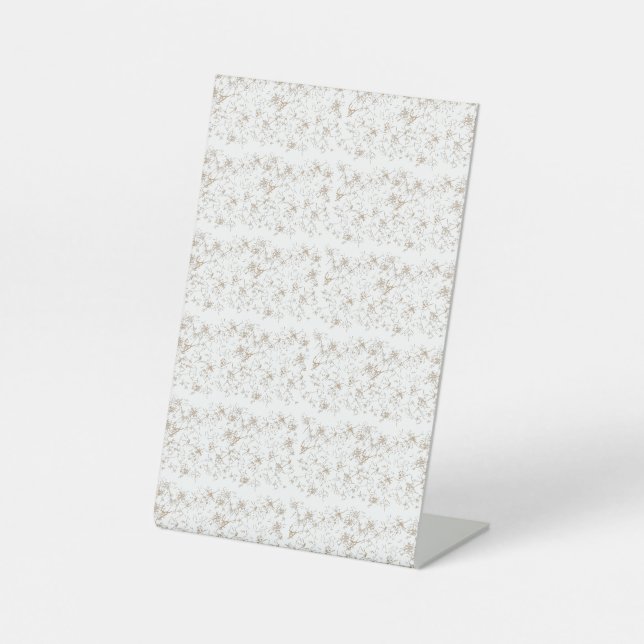 pedestal sign (Front)