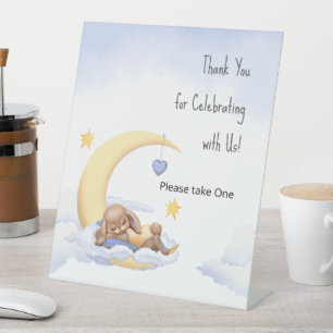 Pedestal Sign Thank You for Celebrating with Us!