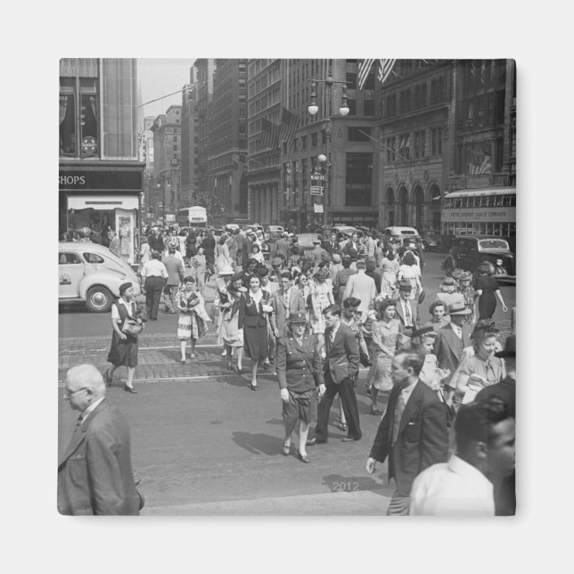 Pedestrians Magnet (Front)