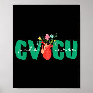 Pediatric Cvicu Nurse Cardiovascular Intensive Car Poster
