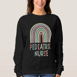 Pediatric Nurse Future Nursing School For Women  1 Sweatshirt