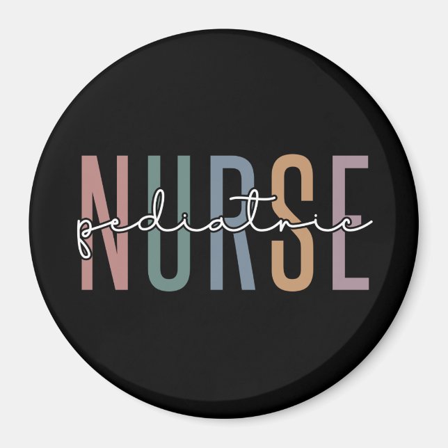 Pediatric Nurse | Peds Nurse PICU Nurse gifts Magnet (Front)