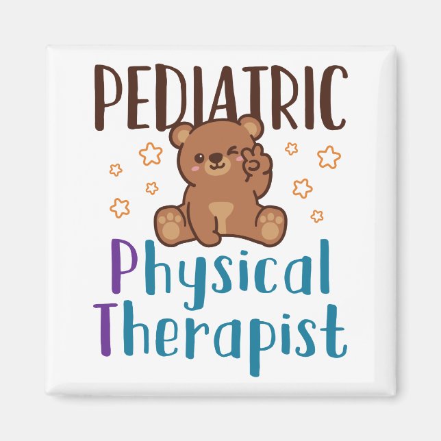 Pediatric Physical Therapist Magnet (Front)