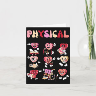 Pediatric Physical Therapy Pt Pta Happy Valentine' Card