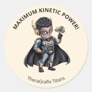 Pediatric Therapy Superhero Reward Sticker