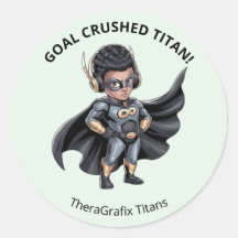 Pediatric Therapy Superhero Reward Sticker