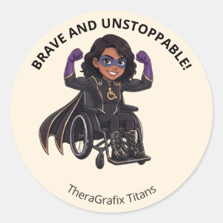 Pediatric Therapy Superhero Reward Sticker