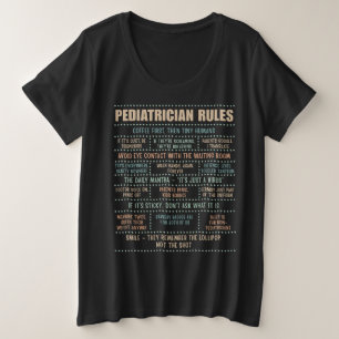 Pediatrician Rules Funny Shirt