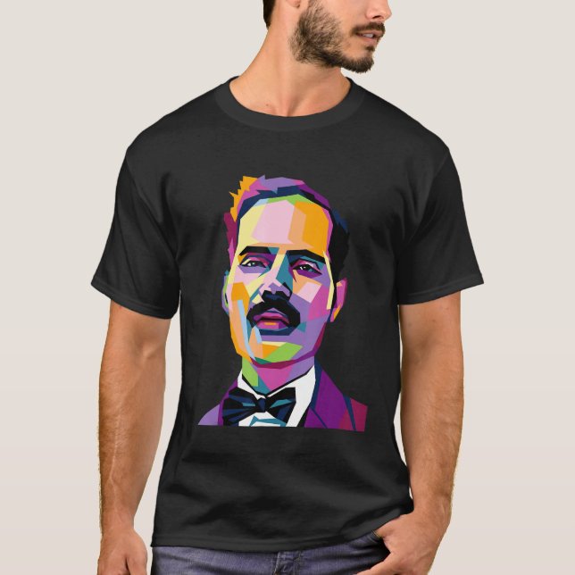 Pedro Albizu Campos Puerto Rico History Resiste Po T-Shirt (Front)