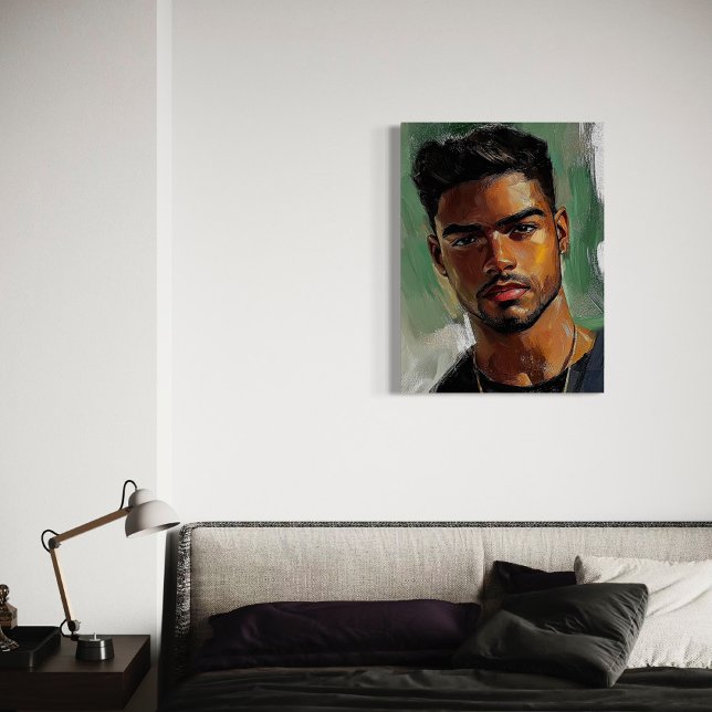 Pedro –Portrait of an Afro-Latino Man Poster (Creator Uploaded)