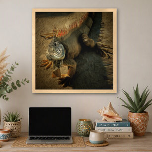 Pedro the Iguana 0768 Art Print
