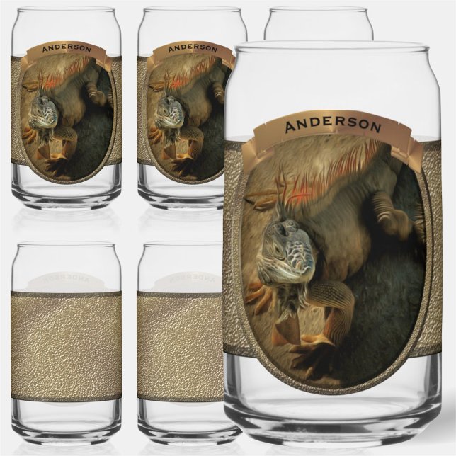 Pedro the Iguana 0768 Can Glass (Creator Uploaded)