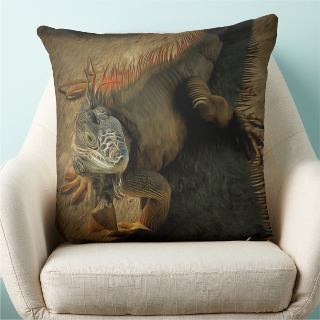 Pedro the Iguana 0768 Cushion (Creator Uploaded)