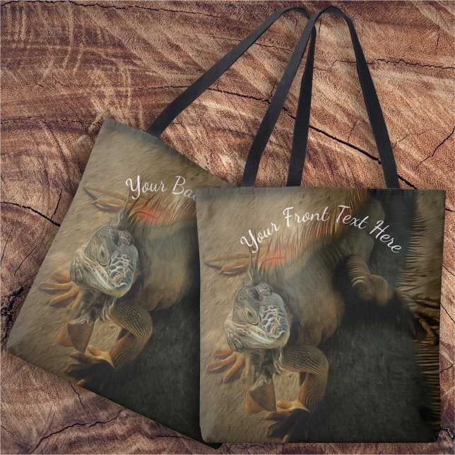 Pedro the Iguana 0768 Tote Bag (Creator Uploaded)