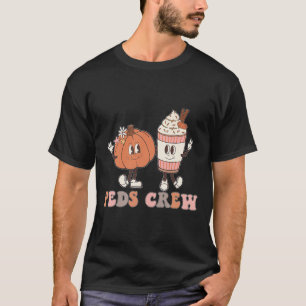 Peds Crew Pumpkin Thanksgiving Fall Paediatrics Nu T-Shirt
