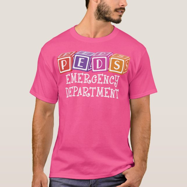 Peds Emergency Department Nurse - Rn Er Paediatric T-Shirt (Front)