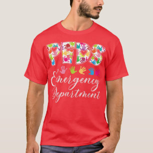 PEDS Emergency Department Paediatrics Nurse Doctor T-Shirt
