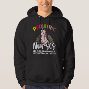 Peds Nurse Children Unicorn Magical Pediatric Nurs Hoodie