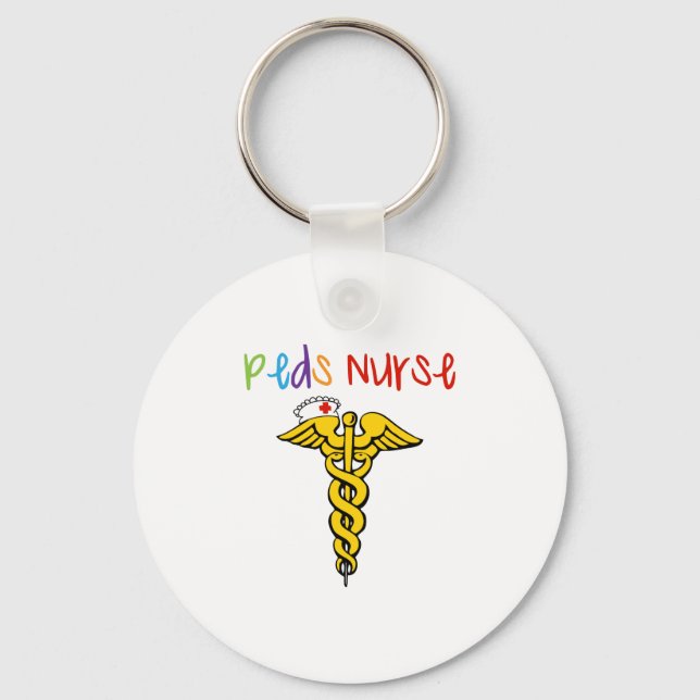 Peds Nurse Key Ring (Front)