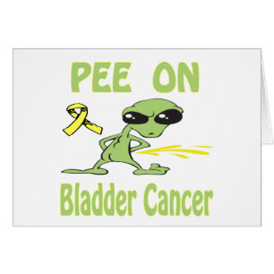 Pee On Bladder Cancer Card