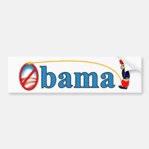 Pee on Obama Bumper Sticker