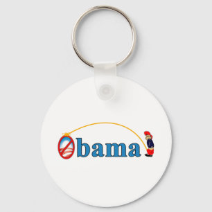 Pee on Obama Key Ring
