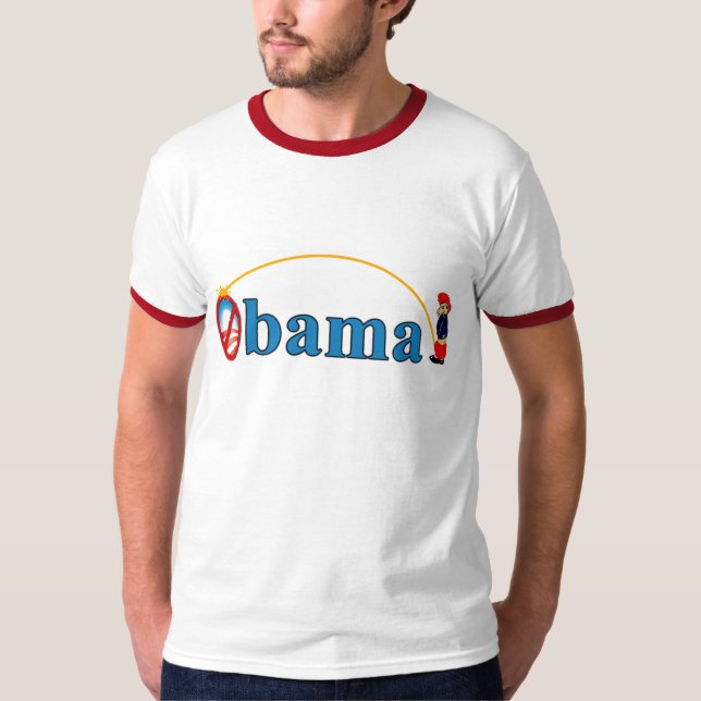 Pee on Obama T-Shirt (Front)