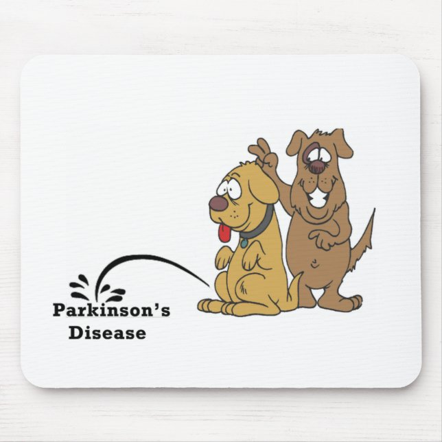 Pee on Parkinson's Disease Mouse Pad (Front)