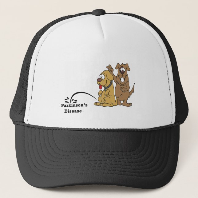 Pee on Parkinson's Disease Trucker Hat (Front)
