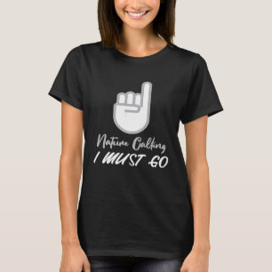Pee Outside Permission Funny Camping Hiking T-Shirt