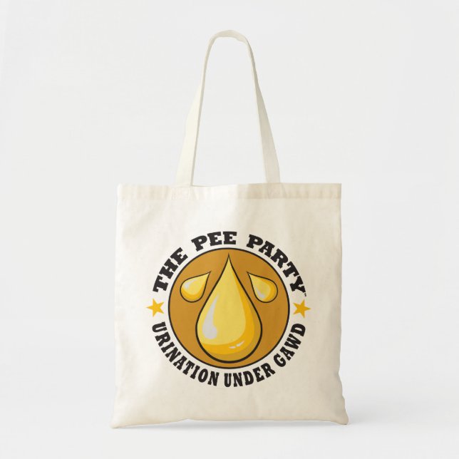 Pee Party Tote Bag (Front)