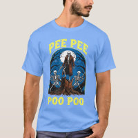 Pee Pee Poo Poo Cursed Gen Z Meme Funny Skeleton W