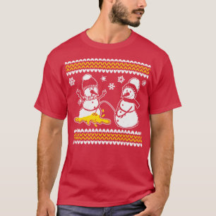 Pee Pee Snowman T-Shirt