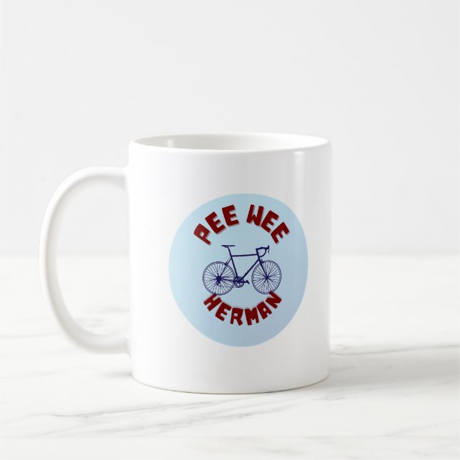 Pee Wee Herman Bike Coffee Mug (Left)