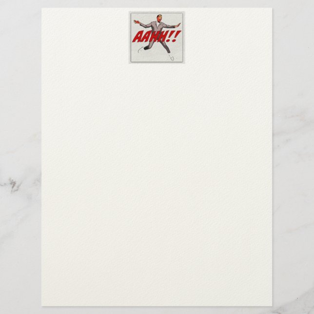 Pee-wee Letterhead for CEO’s & Executives (Front)