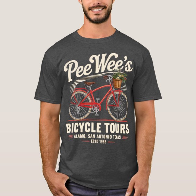 Pee Wee's Bicycle Tours T-Shirt (Front)