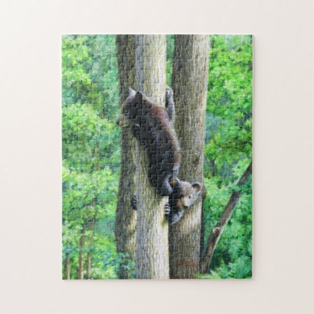 Peek-a-Bear Jigsaw Puzzle (Vertical)