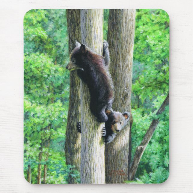 Peek-a-Bear Mouse Pad (Front)