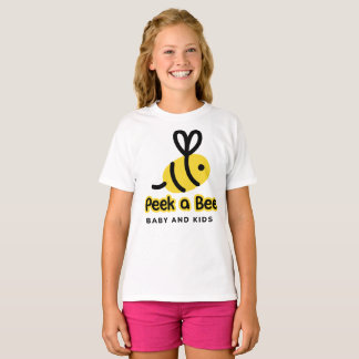 Peek a Bee girl's  T-Shirt