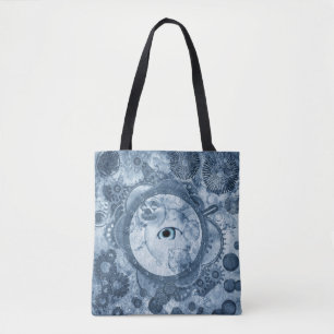 "Peek-a-Blue" Tote