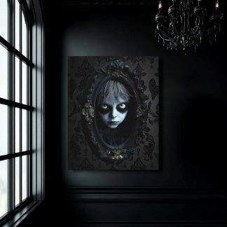 Peek-a-boo Canvas Print