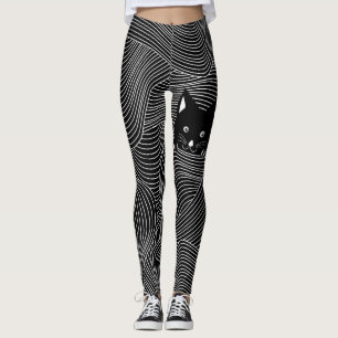 Peek a Boo Cat Leggings