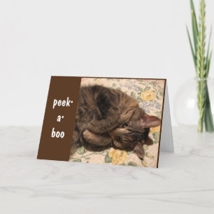 PEEK-A-BOO & *CONGRATULATIONS* TO YOU! CARD