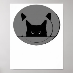 Peek-A-Boo Funny Poster